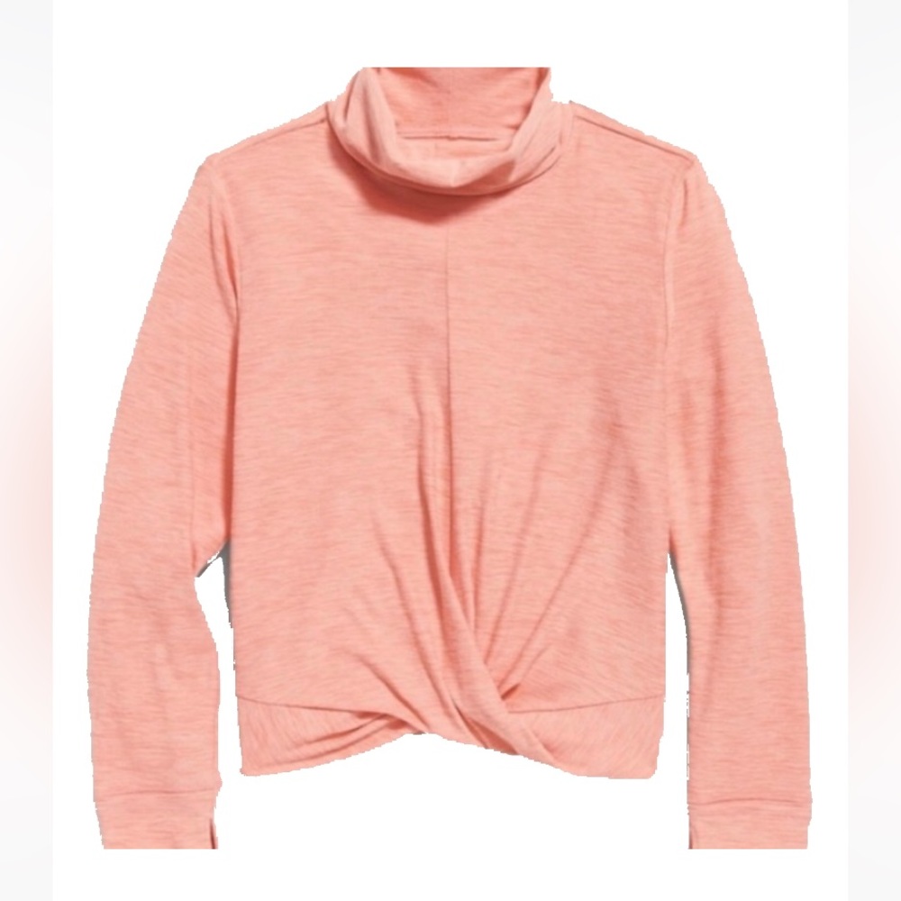 Old Navy Active twist front mock tee